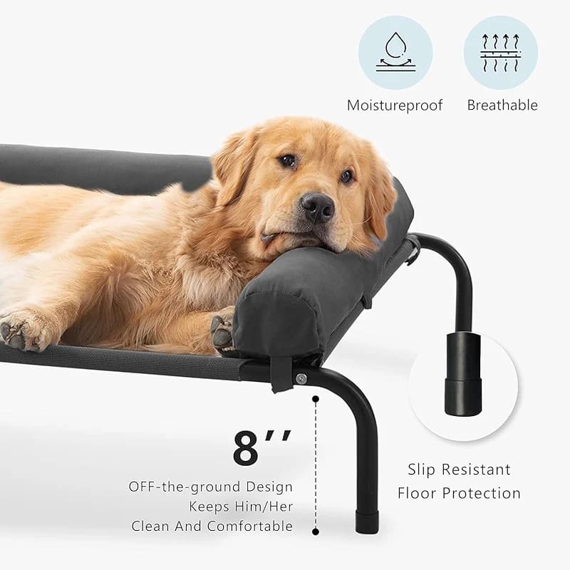 WESTERN HOME Cooling Elevated Dog Bed for Large Dogs — image 2