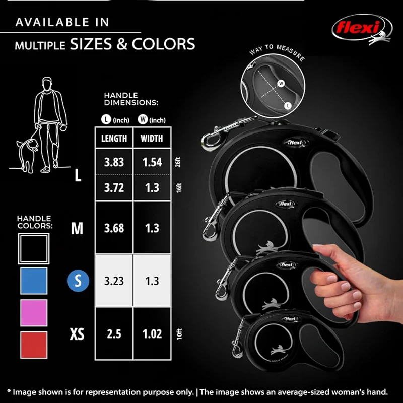 FLEXI New Classic Cord Retractable Dog Leash for Small Dogs up to 33 lbs. — image 5