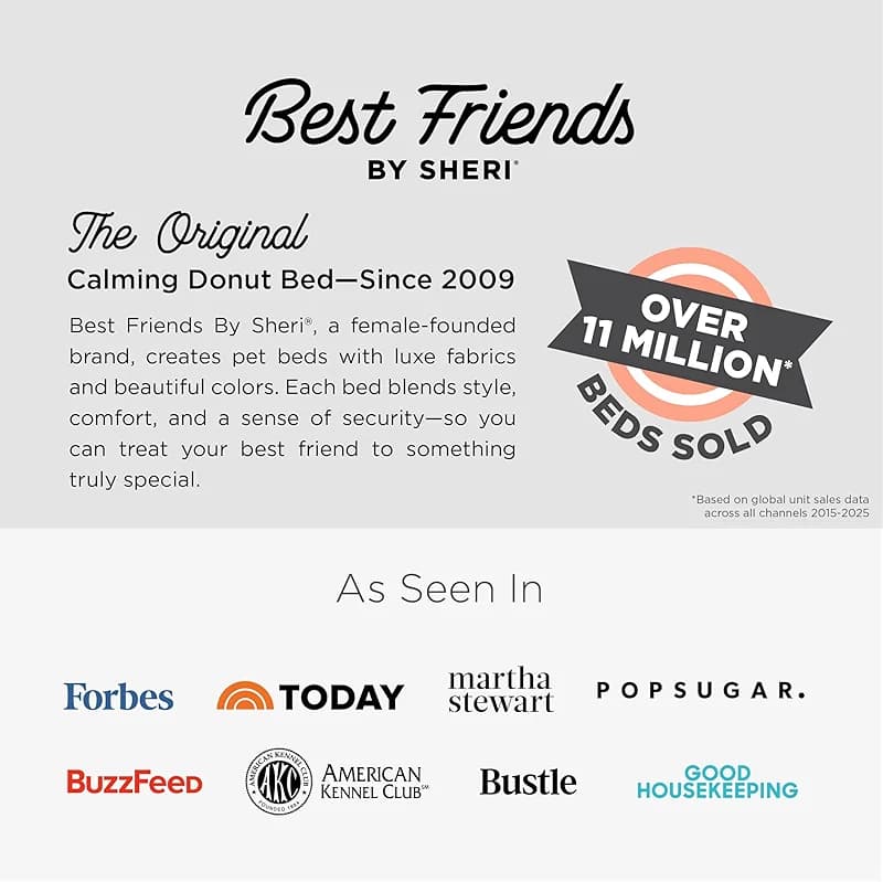 Best Friends by Sheri The Original Calming Donut Dog Bed for Medium Dogs — image 2