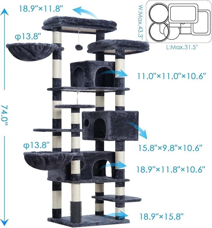 Hey-brother Cat Tree