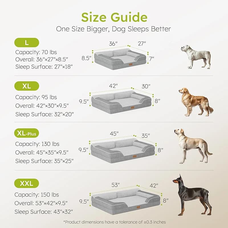 CWAWZ Extra Large Dog Bed — image 2