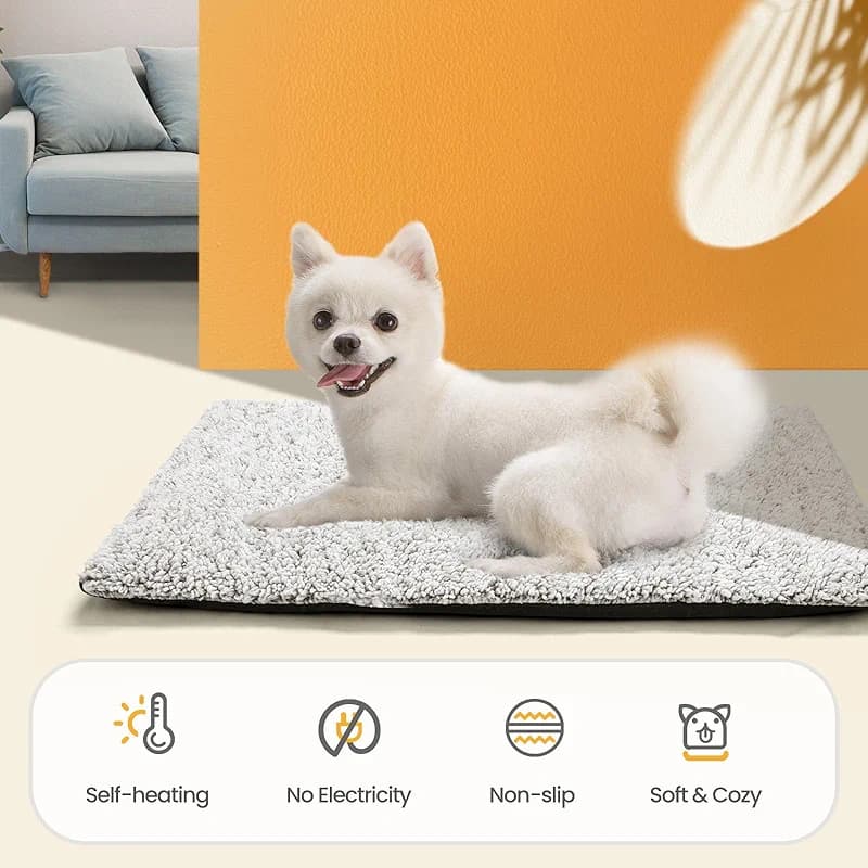 Self Warming Cat Bed Self Heating Cat Dog Mat 24 x 18 inch Extra Warm — image 2