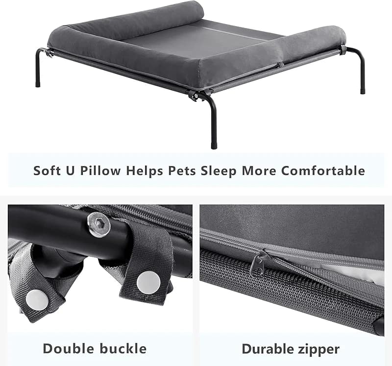 WESTERN HOME Cooling Elevated Dog Bed for Large Dogs — image 4