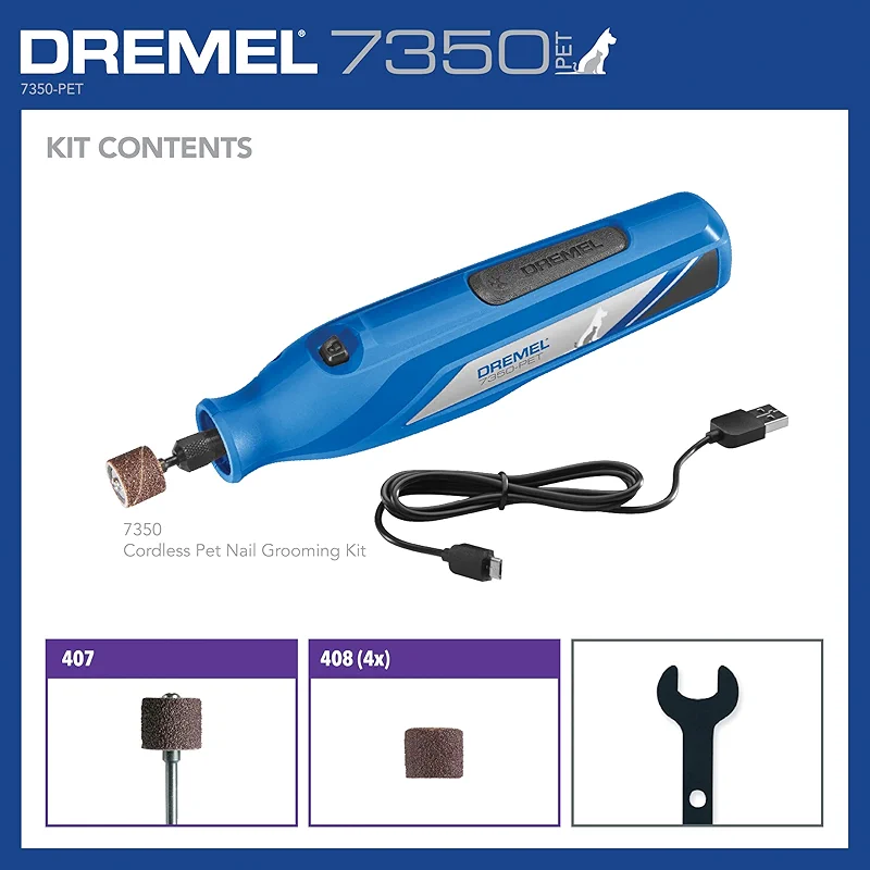Dremel 7350-PET 4V Pet & Dog Nail Grinder — image 4