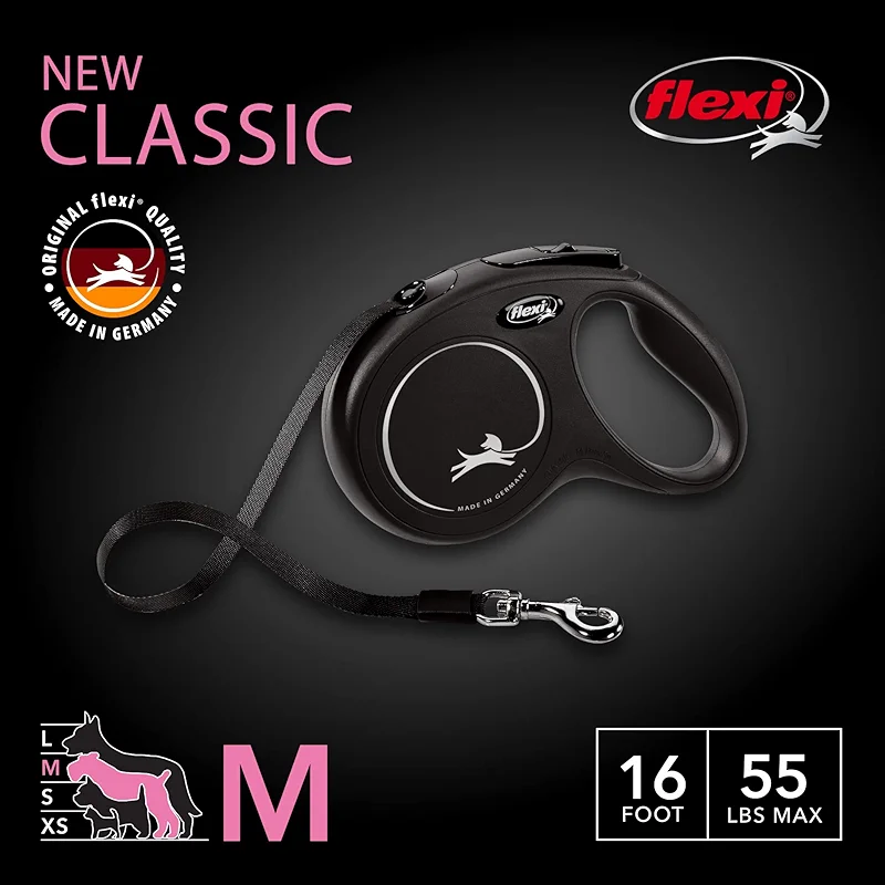 FLEXI New Classic Tape Retractable Dog Leash for Medium Dogs Upto 55 lbs. — image 4