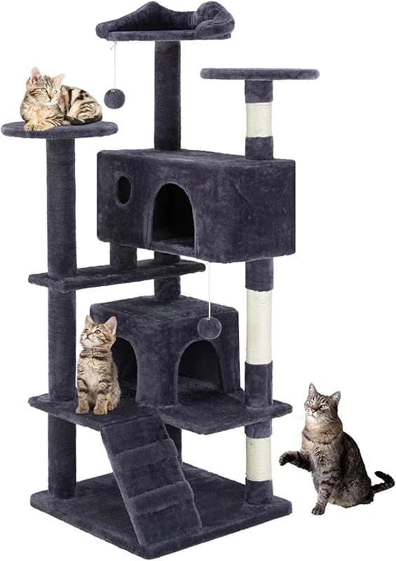 Sweetcrispy 54 Inch Cat Tree Tower — image 6