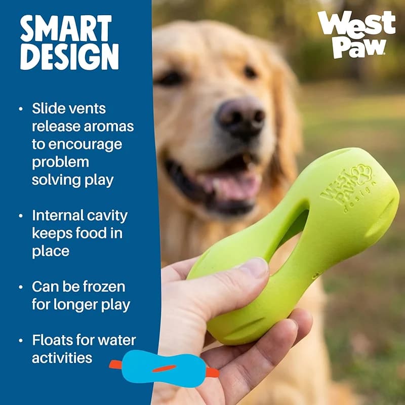 West Paw Qwizl Durable Zogoflex Dog Puzzle Toy for Mental Stimulation — image 7