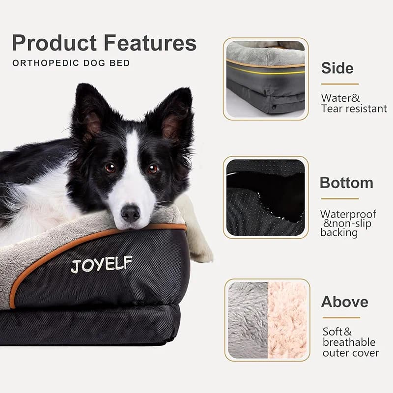 JOYELF XLarge Memory Foam Dog Bed — image 4