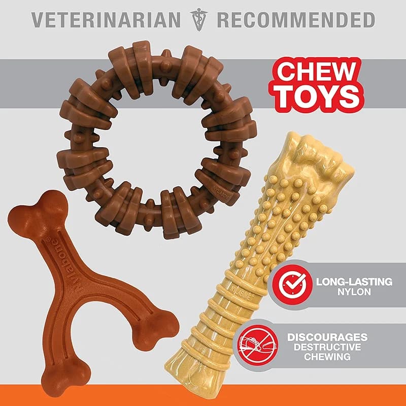 Nylabone Customer Favorites Power Chew Toy Bundle for Dogs — image 5