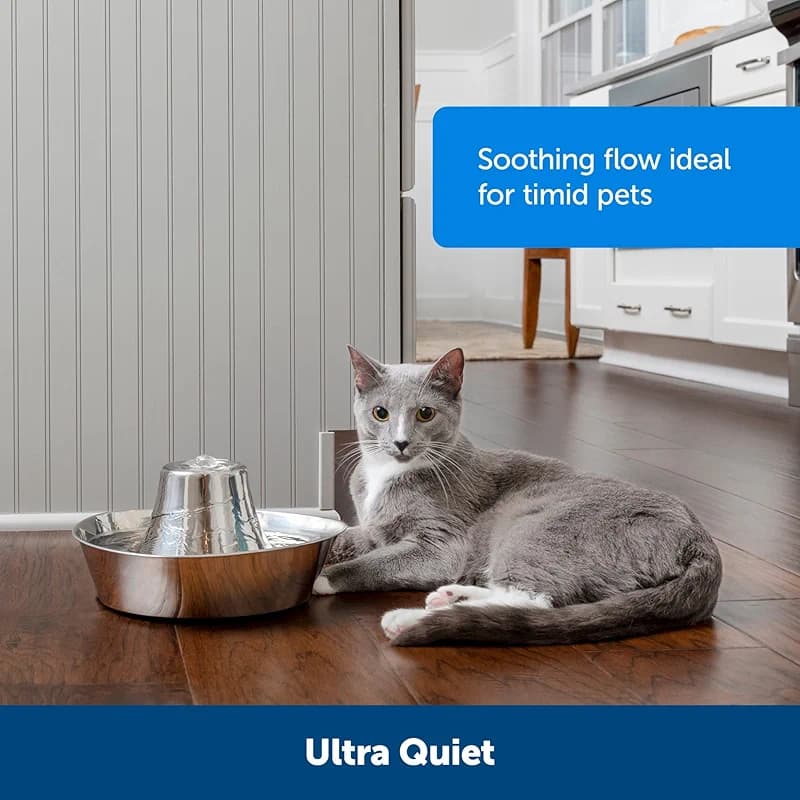 PetSafe Seaside Stainless Steel Cat & Dog Fountain — image 5