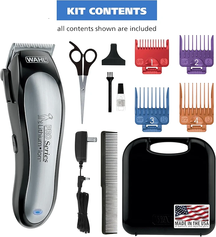 Wahl USA Lithium Ion Pro Series Cordless Animal Clippers – Rechargeable — image 3