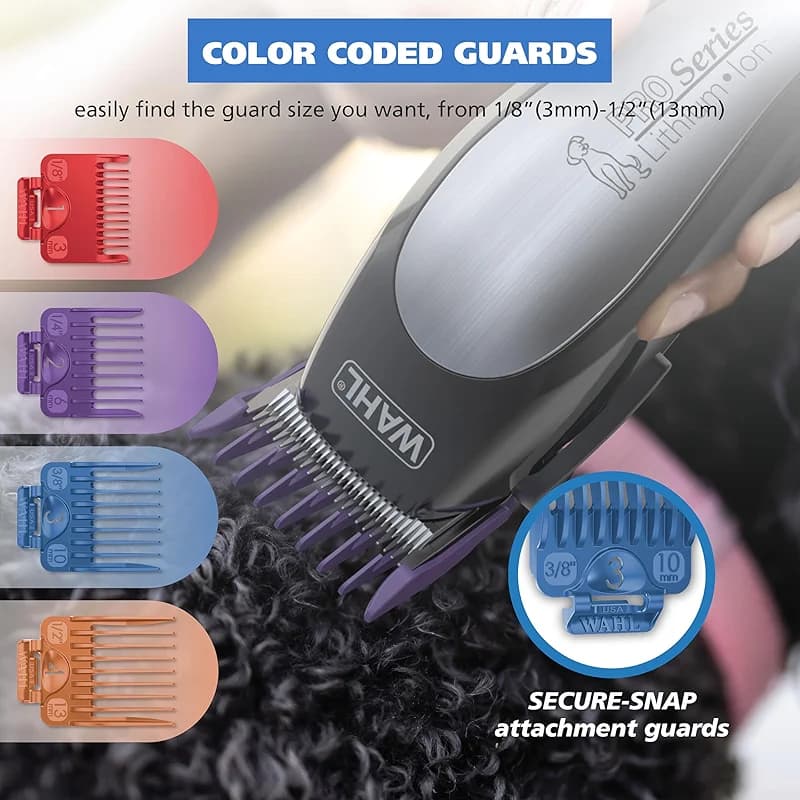 Wahl USA Lithium Ion Pro Series Cordless Animal Clippers – Rechargeable — image 6