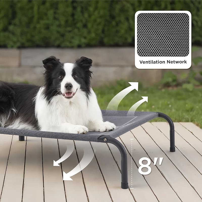 Bedsure Outdoor Elevated Dog Bed Large Sized Dog — image 5