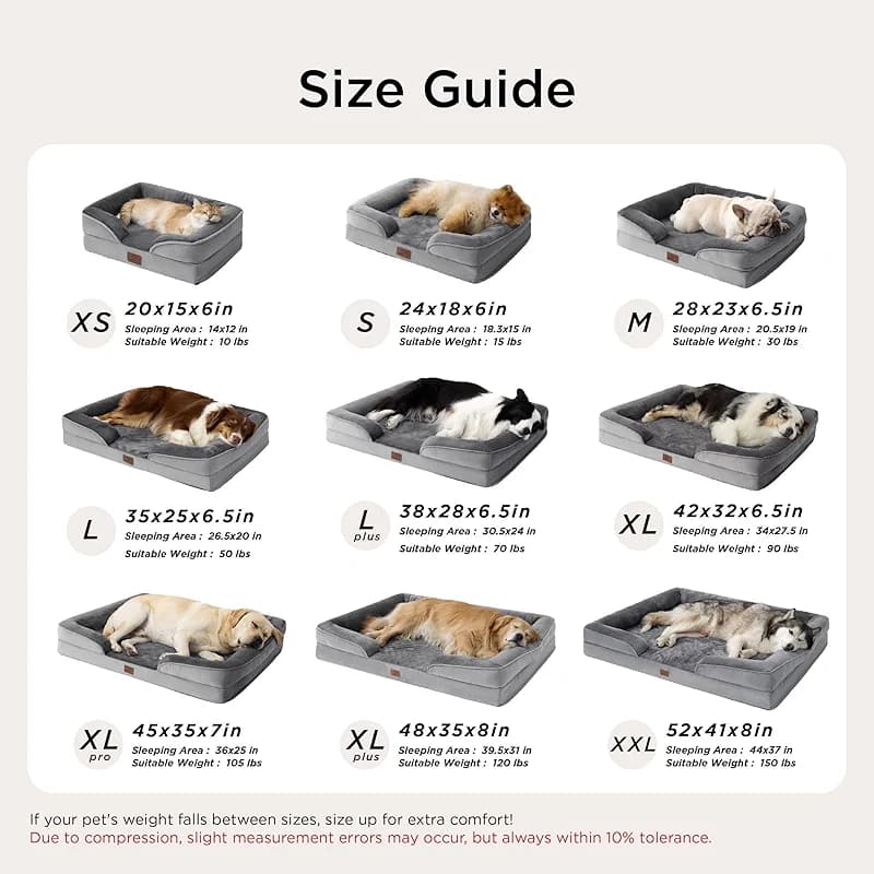 Bedsure XL Orthopedic Dog Bed for Extra Large Dogs - Washable XLarge Dog — image 3