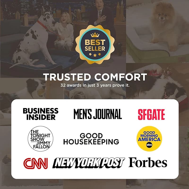 Bedsure Orthopedic Dog Beds Large Sized Dog - Washable Large Dog Cat Bed — image 7