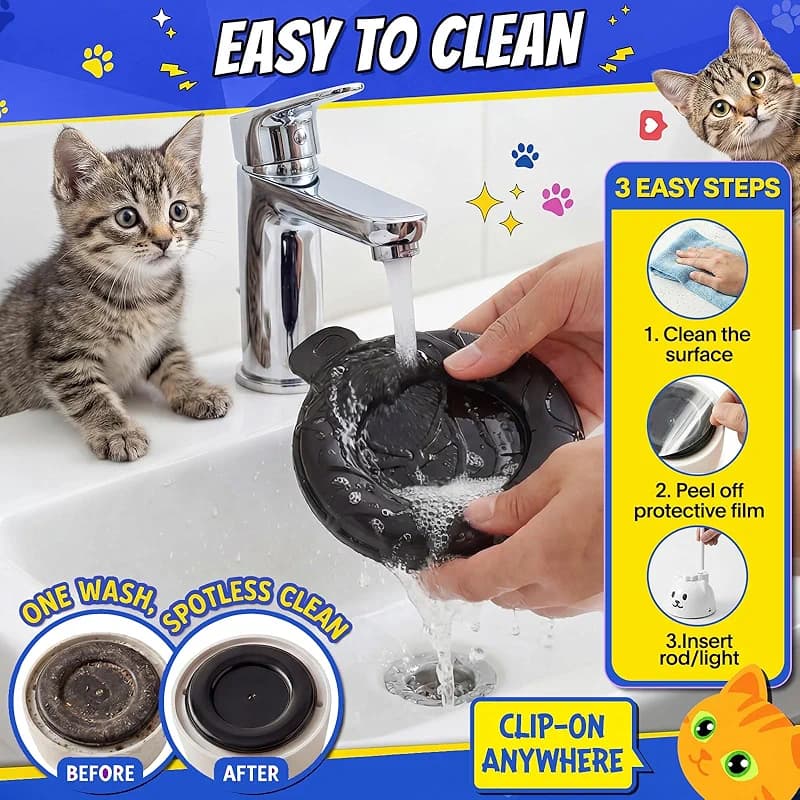 Interactive Cat Toys for Indoor Cats - Automatic Flying Bird Feather Toy — image 6