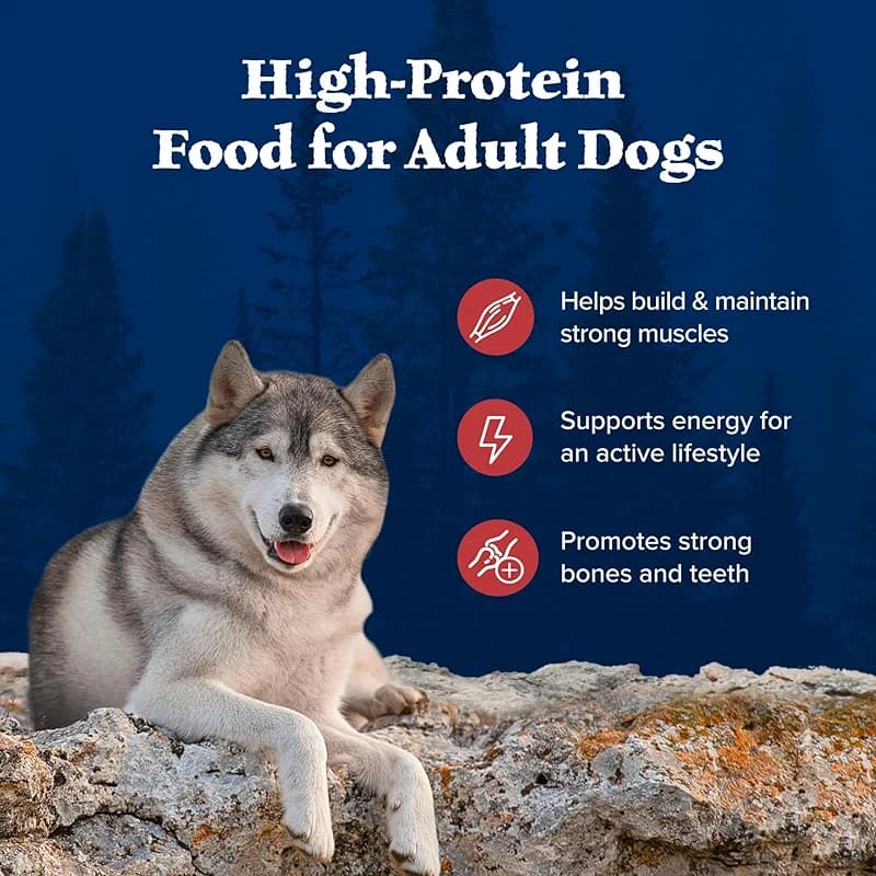 Blue Buffalo Wilderness Rocky Mountain High-Protein Adult Dry Dog Food — image 3