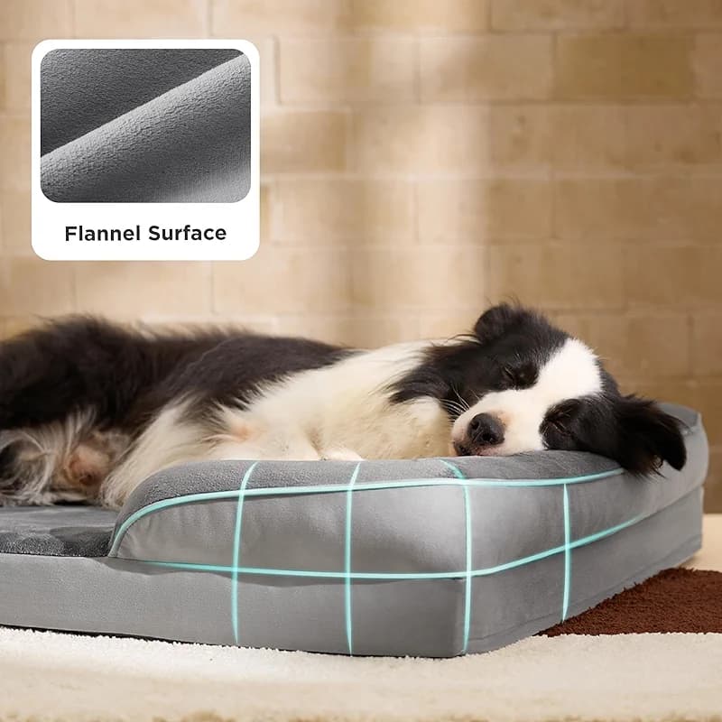 Bedsure Orthopedic Dog Beds Large Sized Dog - Washable Large Dog Cat Bed — image 5