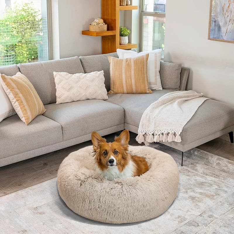 Best Friends by Sheri The Original Calming Donut Dog Bed for Medium Dogs — image 7