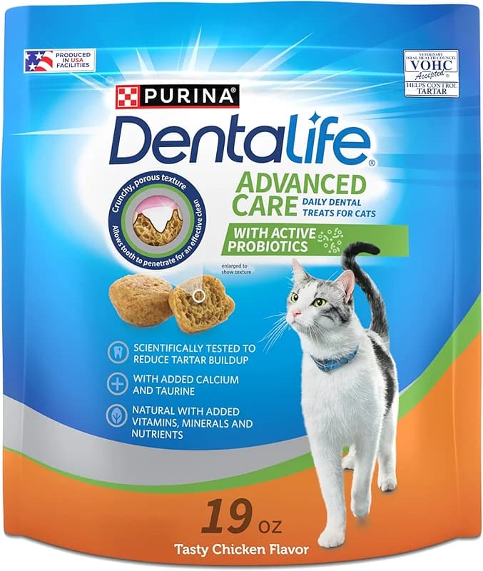 Purina DentaLife Made in USA Facilities Cat Dental Treats