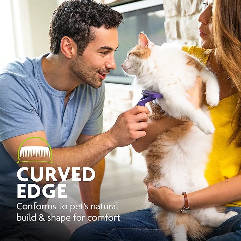 FURminator deShedding Tool For Medium/Large Cats